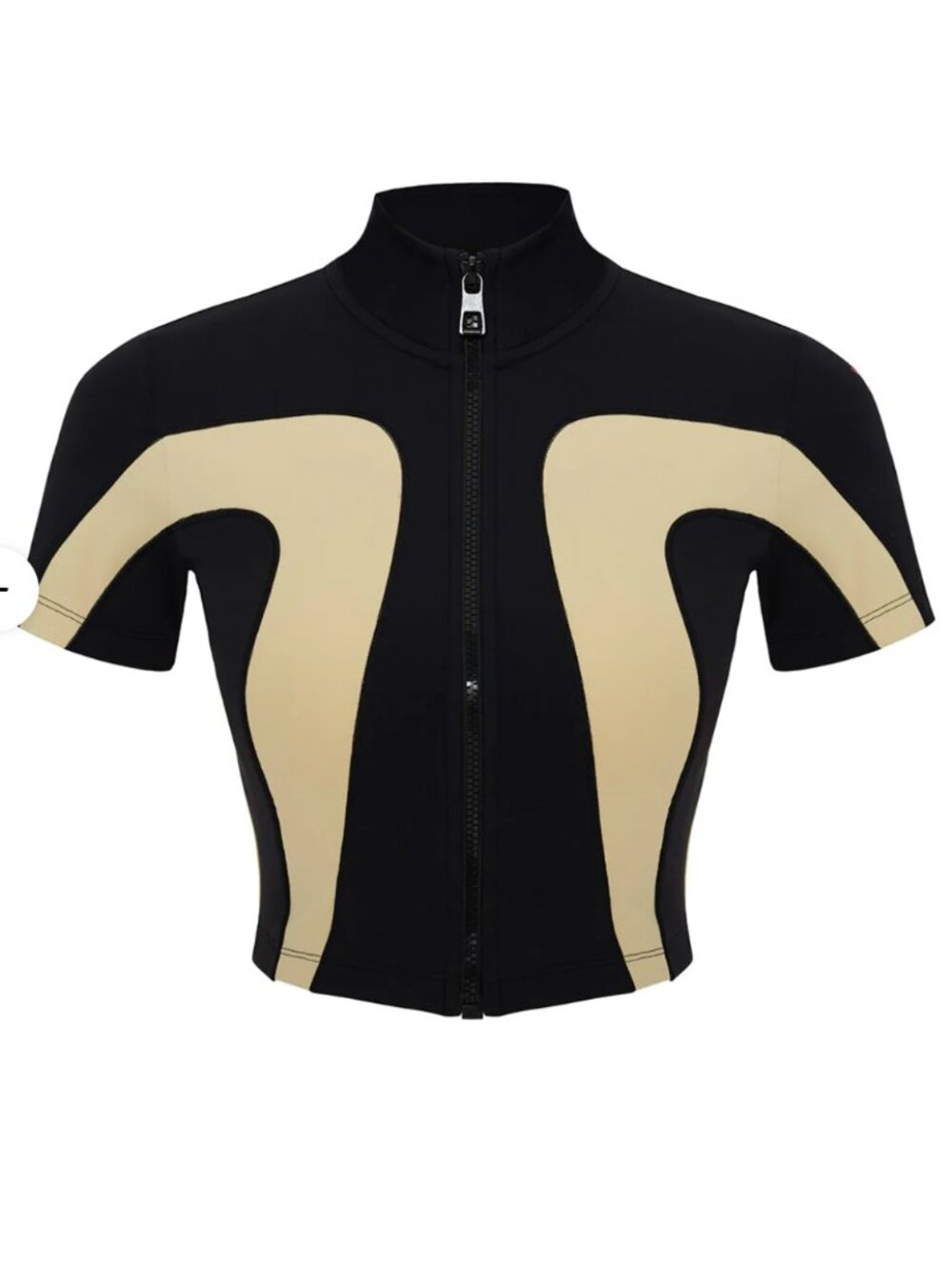 PCFG boomerang zip-up top